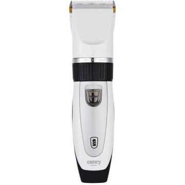 Adler Professional Pet Hair Clipper with Spare Battery, Titanium-Ceramic Blade, 5800 RPM, Adjustable 0.8–14 mm, 4 Guide Combs
