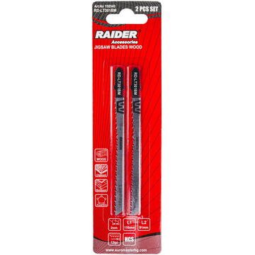Raider Power Tools Set 2 lame fierastrau pend. lemn 116mm 12TPI RD-LT301BM