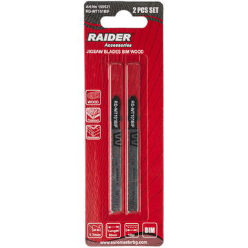 Raider Power Tools Set 2 lame fierastrau pend. BIM lemn 80mm 15TPI RD-WT101BIF
