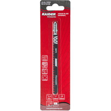 Raider Power Tools Lama fierastrau pend. universala 130mm 4.0mm 6TPI RD-GT341HM