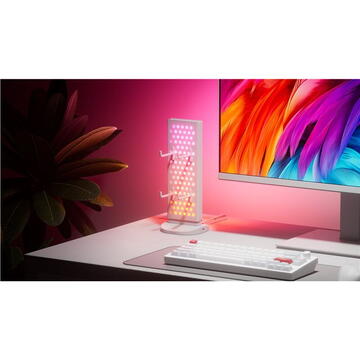 Nanoleaf Pegboard Desk Dock, white