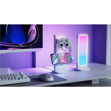 Nanoleaf Pegboard Desk Dock, white