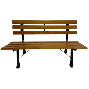 Heinner Banca  , lemn/otel, 120x57x70 cm, Maro/Negru