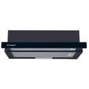 Hota Candy incorporabil CBT60RBG Telescopica 1000 W 402 mc/h Lumina LED Negru