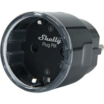 Releu inteligent Smart Plug 13A Shelly Plug M Gen3 Matter black