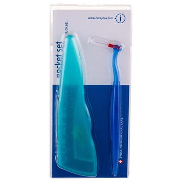 Periute de dinti clasice CURAPROX CPS 457 Interdental Brush Pocket Set
