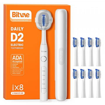 Periute de dinti clasice Periuta De Dinti Electrica Bitvae D2, Alba
