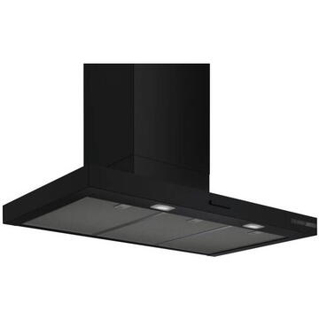 Hota Bosch Serie 4 DWB95CC60 cooker hood Wall-mounted Black 594 m³/h