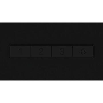 Hota Bosch Serie 4 DWB95CC60 cooker hood Wall-mounted Black 594 m³/h