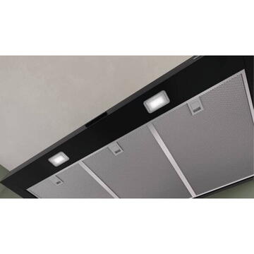 Hota Bosch Serie 4 DWB95CC60 cooker hood Wall-mounted Black 594 m³/h