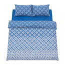 Heinner Lenjerie dubla 100% bumbac 4 piese, Blu