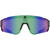 Colmi V06 AI Black Sports Sunglasses (with Blue Lenses)