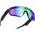 Colmi V06 AI Black Sports Sunglasses (with Blue Lenses)