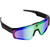 Colmi V06 AI Black Sports Sunglasses (with Blue Lenses)