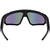 Colmi V06 AI Black Sports Sunglasses (with Blue Lenses)