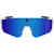 Colmi V06 AI White Sports Sunglasses (with blue lenses)