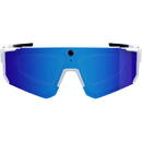 Colmi V06 AI White Sports Sunglasses (with blue lenses)