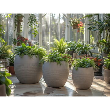 RPX-GHI SET GHIVECE EXTERIOR - HELIA, 3P.