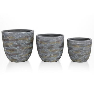 RPX-GHI SET GHIVECE EXTERIOR - ROSA, 3P.