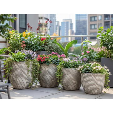 RPX-GHI SET GHIVECE EXTERIOR - ARWEN, 4P.