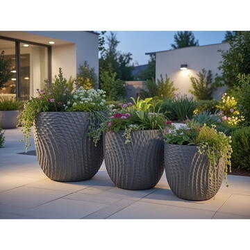 RPX-GHI SET GHIVECE EXTERIOR - BELLORA, 3P.