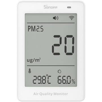 Air Quality Monitor WIiFi LCD SONOFF AirGuard PM2.5 SAWF-07P
