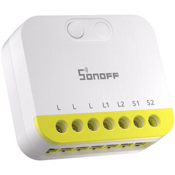 Releu inteligent Two-channel mini switch without N Sonoff MINI-ZB2GS-L ZigBee