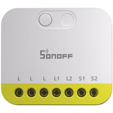 Releu inteligent Two-channel mini switch without N Sonoff MINI-ZB2GS-L ZigBee