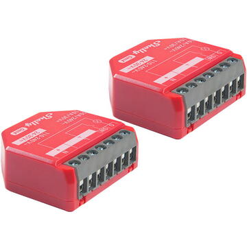 Releu inteligent Set of 2 Controller Shelly 1PM Gen4 Zigbee/Matter