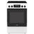Samus Full electric 4 zone de gatit vitroceramice Timer digital Touch Control Display digital Capacitate cuptor: 59 L Alb