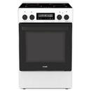 Samus Full electric 4 zone de gatit vitroceramice Timer digital Touch Control Display digital Capacitate cuptor: 59 L Alb