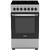 Samus Full electric 4 zone de gatit vitroceramice Timer mecanic Termostat reglabil Capacitate cuptor: 60 L Inox