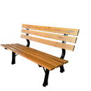 Heinner Banca  , lemn/otel, 120x57x70 cm, Maro/Negru