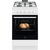 Electrolux LKG504013W, Gaz, 4 arzatoare, Autocuratare Catalitica, Timer mecanic, Aprindere integrata plita si cuptor, Grill Electric, Rotisor, Iluminare cuptor, 50 cm, Alb