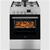 Electrolux LKK660220X, Mixt, 4 arzatoare , Siguranta plita, Aprindere integrata, Cuptor electric, Plus Steam, AirFry, Timer, Grill electric, Clasa A, 60 cm, Inox