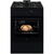 Electrolux Mixt, 4 arzatoare, SteamBake-gatire cu abur; AirFry, Autocuratare Catalitica, Timer mecanic, Aprindere integrata plita si cuptor, Grill Electric, Rotisor, Iluminare cuptor, 60 cm, Negru