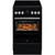Electrolux LKR564275K, Vitroceramica, 4 zone de gatit, SteamBake, Timer cu display electronic, Autocuratare catalitica, Iluminare cuptor, Grill, Clasa A, 50 cm, Negru