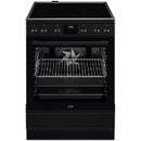 Aragaz AEG CCB6441NBB, Vitroceramic, 4 zone de gatit, Timer cu display electronic, Grill, Clasa A, 60 cm, Negru