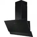Hota Electrolux LFV619Z - Hota Decorativa, 90 cm, 700 m³/h, 3 + Intensiv, Filtru Carbon + Aluminiu, Iluminare LED, Negru Mat
