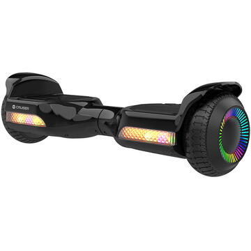 SCOOTER HOVERBOARD CRUISER BLACK REBEL