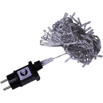 Forever light INSTALATIE CRACIUN 100 LED LUMINA CALDA 8M