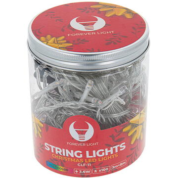 Forever light INSTALATIE CRACIUN 100 LED RGB 8M