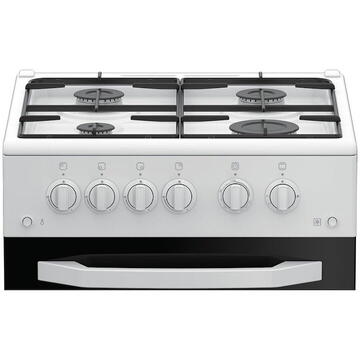 Arctic AGM5511DTTL Aragaz Gaz, 50 cm, 4 arzatoare, Alb