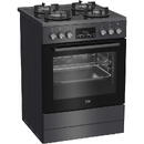 Beko FBM62330GADSN Aragaz Mixt, 85 cm, 4 arz., Antracit