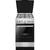 Hansa FCMX581009, 4 arzatoare, Mixt, Curatare abur, Grill, Clasa A, 50 cm, Inox