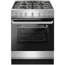 Hansa FCMX6810092, cuptor electric, 60 cm, 4 arzatoare, programator, 8 functii, grill, ventilator, aprindere electrica, siguranta, sertar depozitare, fara capac, 62 L, clasa A