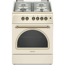 NobeLTek Cooking NLT 6604RB/FE1 Aragaz Mixt, 60 cm, 4 arz., Bej