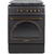 NobeLTek Cooking NLT 6604RNM/FE1 Aragaz Mixt, 60 cm, 4 arz., Negru Mat