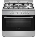 NobeLTek Cooking NLT SP6904IX/FE1 Aragaz Mixt, 60 cm, 5 arz., Inox