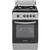 NobeLTek Cooking NLT 5601S/G1 Aragaz Gaz, 50 cm, 4 arzatoare, Argintiu